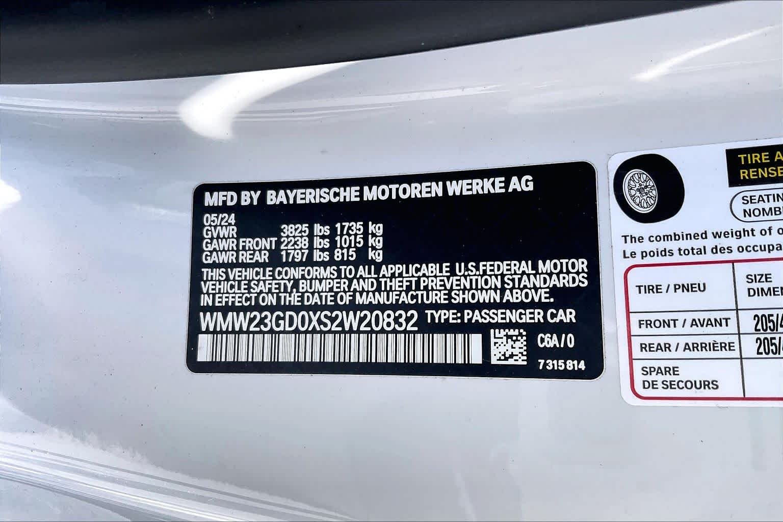 Used 2025 Nanuq White Metallic MINI Cooper S image 35