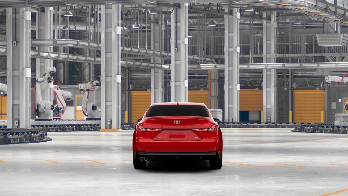 New 2027 Supersonic Red Toyota SE image 8