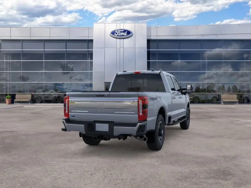 New 2026 Glacier Gray Metallic Tri-Coat Ford King Ranch image 8