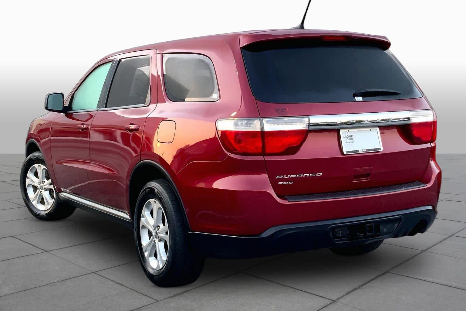 Used 2013 Deep Cherry Red Crystal Pearl Dodge SXT image 12