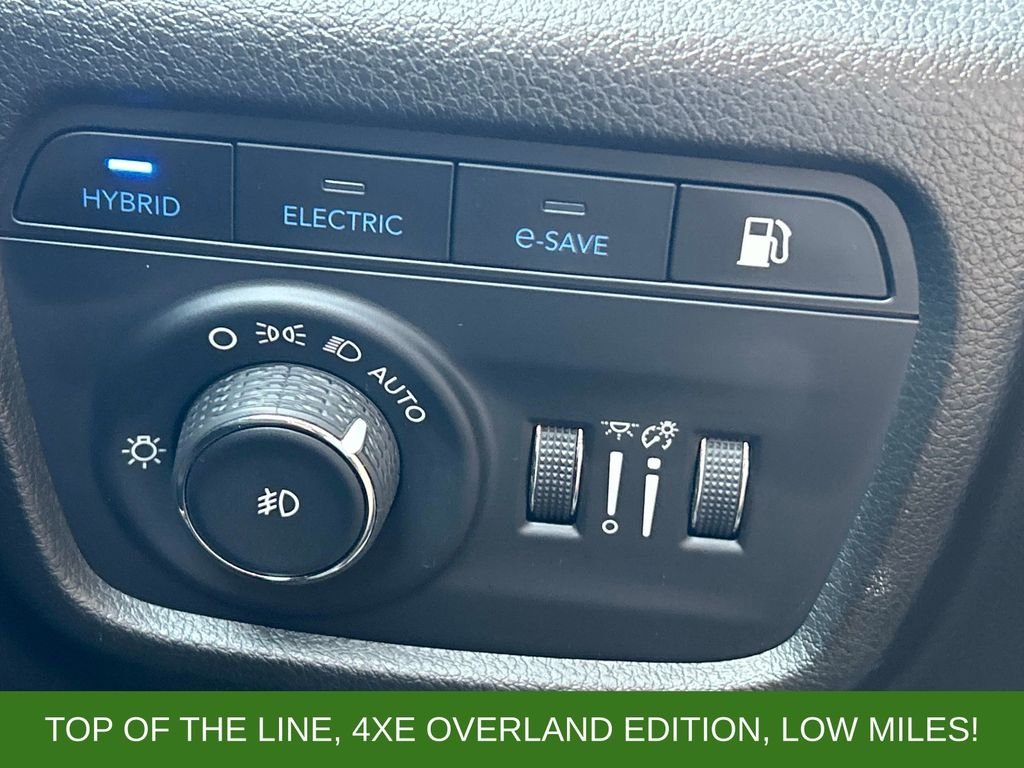 Used 2023 Black Jeep Overland 4xe image 30