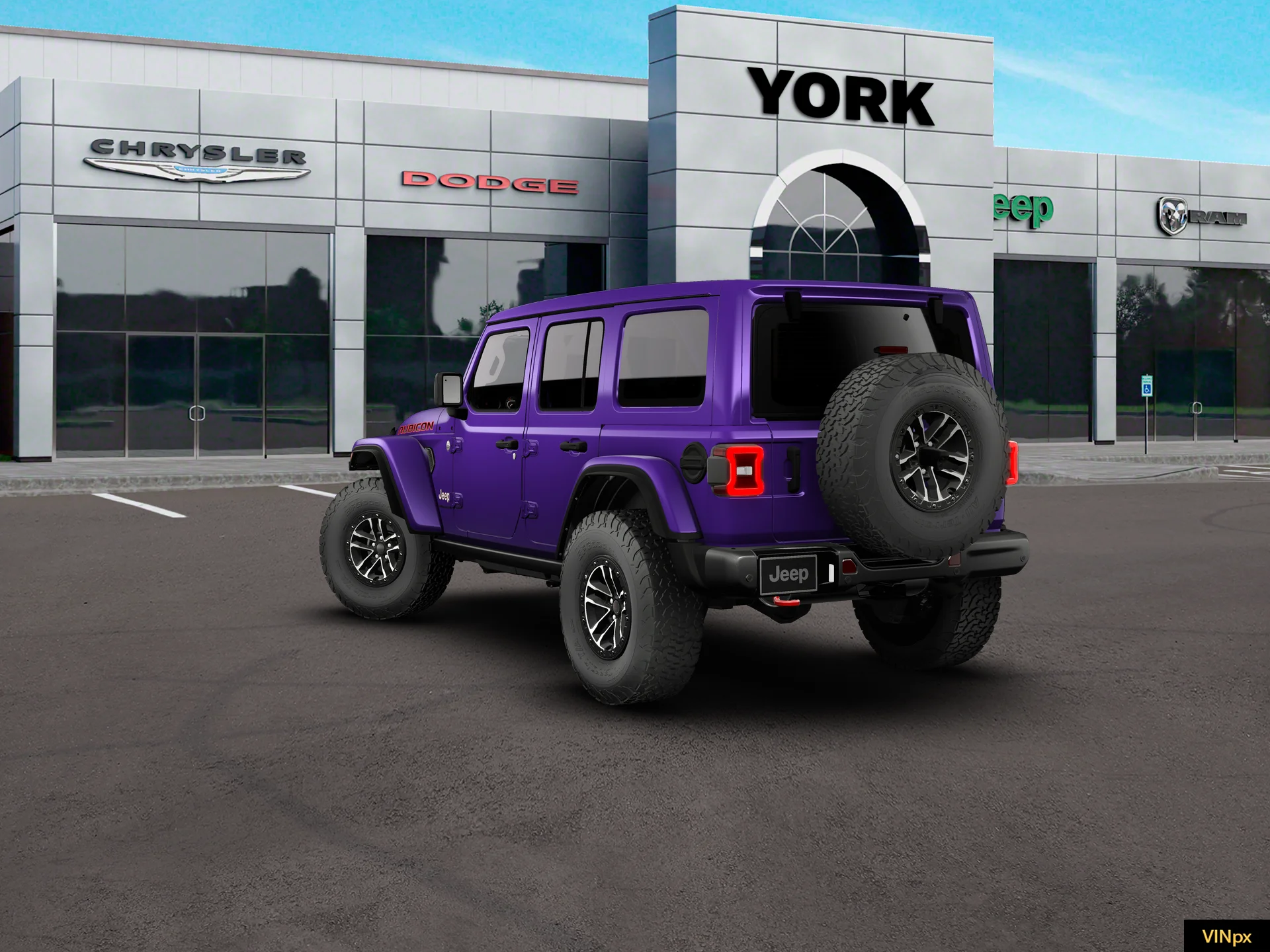 New 2026 Reign Exterior Paint Jeep Rubicon X image 5
