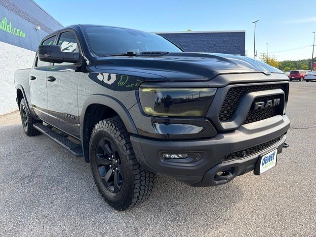 Used 2022 Diamond Black Crystal Pearlcoat Ram Rebel image 7