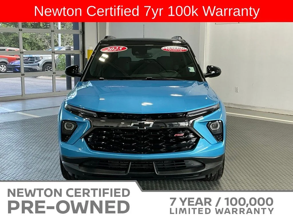 Certified Used 2025 Marina Blue Metallic Chevrolet RS image 24