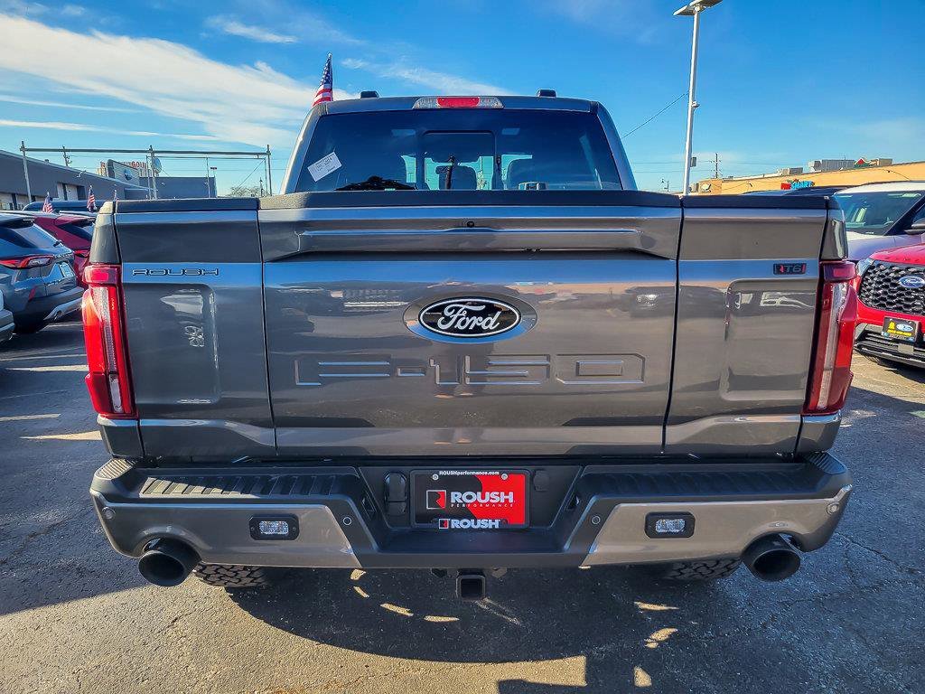 New 2025 Carbonized Gray Metallic Ford LARIAT ROUSH image 6