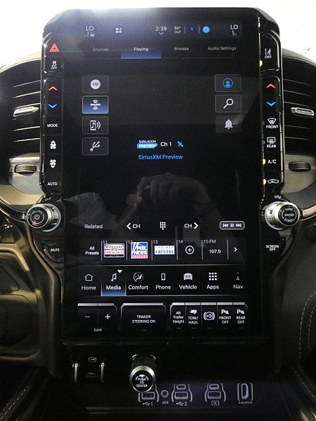 New 2026 Diamond Black Crystal Pearl-Coat Exterior Paint RAM Limited Mega Cab 6