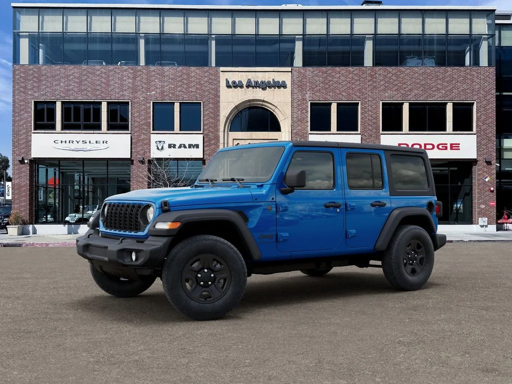 New 2026 Hydro Blue Pearlcoat Jeep Sport image 2