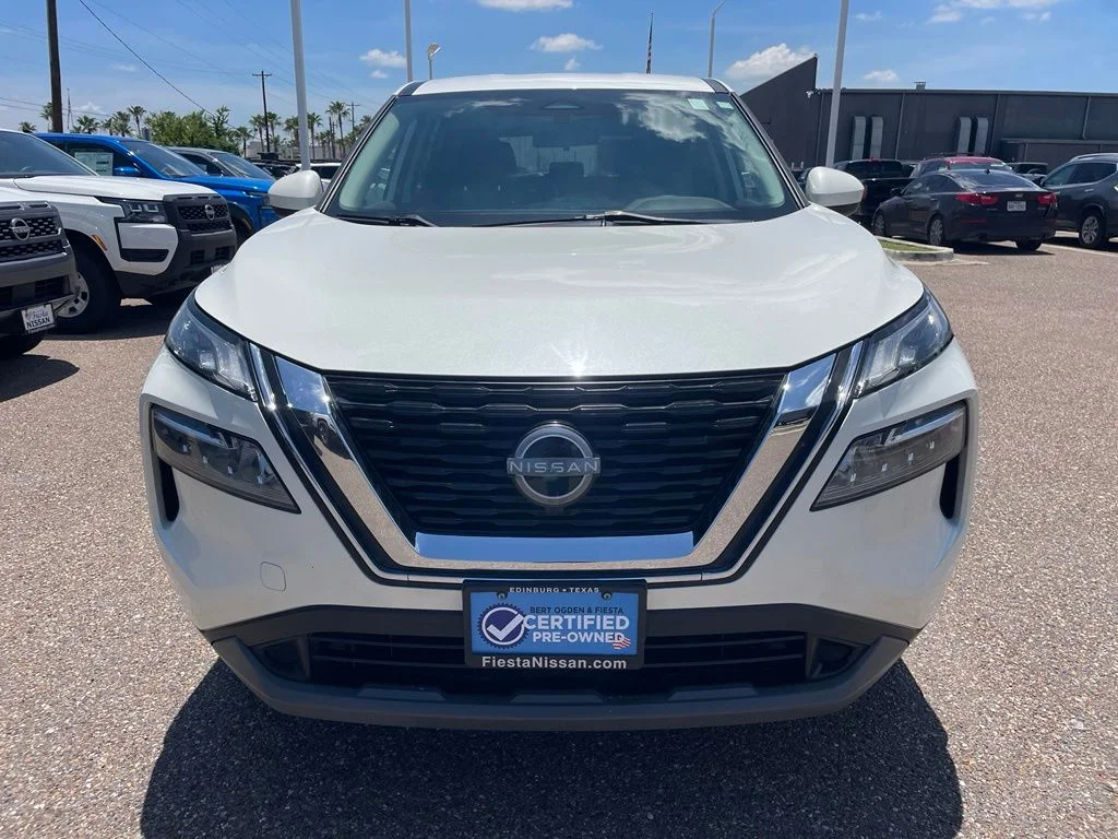 Certified Used 2023 White Nissan SV image 2