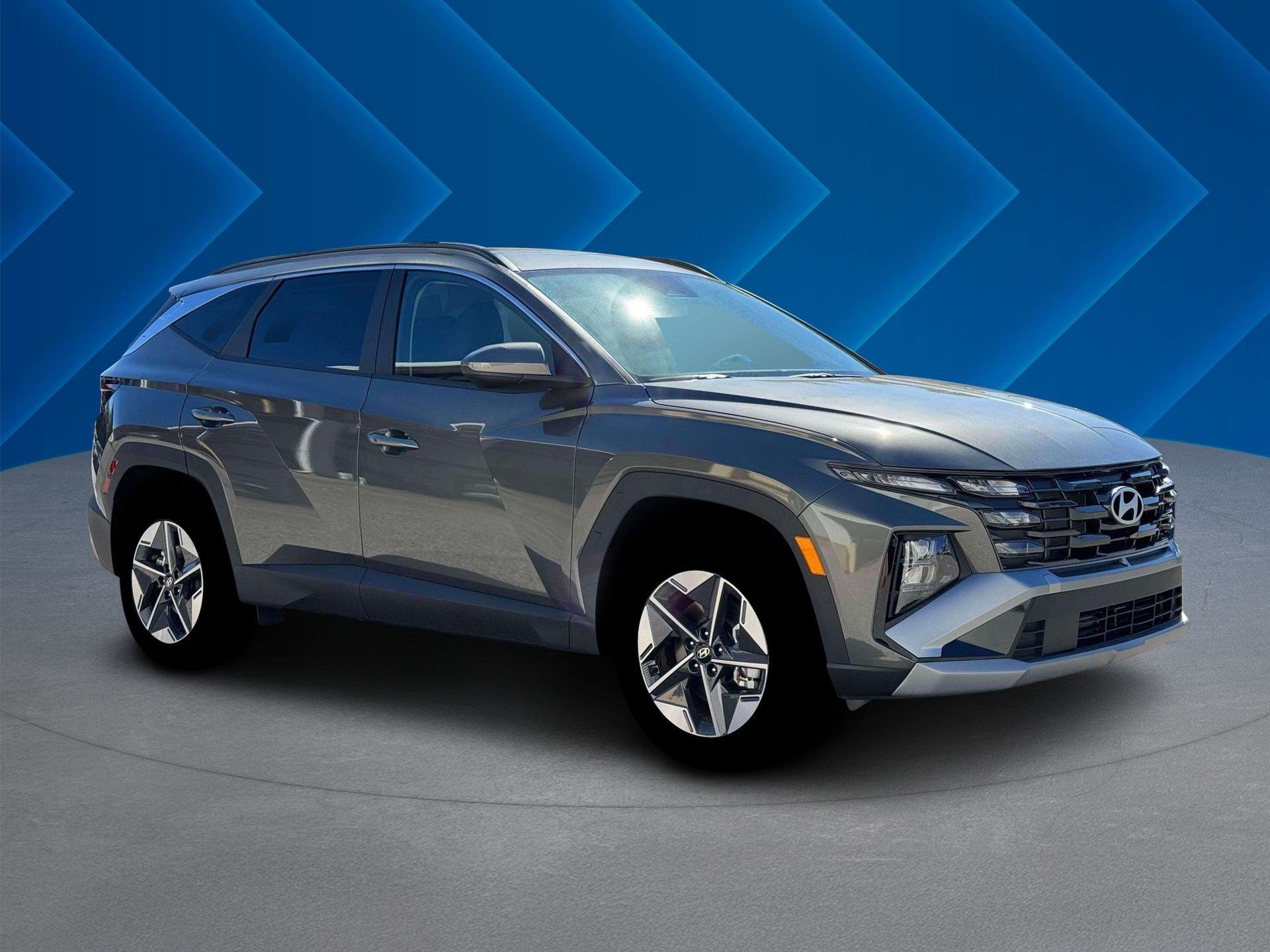 New 2026 Amazon Gray Hyundai SEL AWD image 10