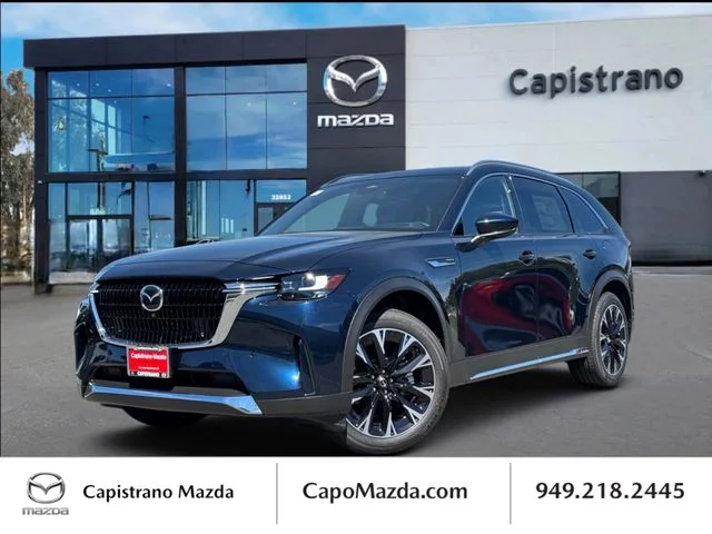 New 2026 Deep Crystal Blue Mica Mazda Premium Plus AWD image 1