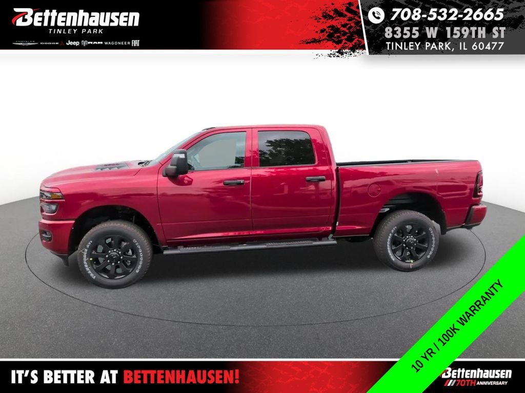 New 2026 Molten Red Pearl-Coat Exterior Paint RAM Black Express image 13