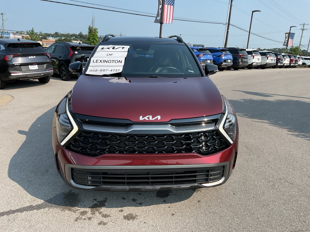 Used 2024 Dawning Red Kia X-Line image 3