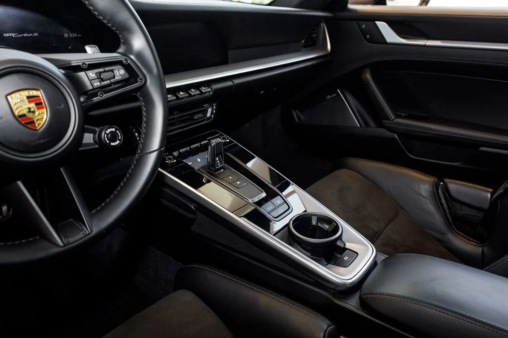 Used 2022 Black Porsche Turbo S image 22