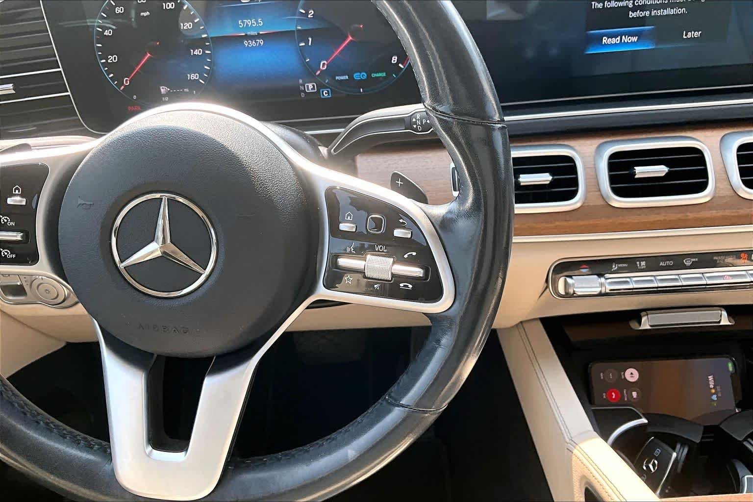 Used 2021 Polar White Mercedes-Benz GLS 450 image 25