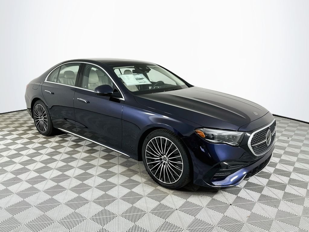 New 2027 Nautical Blue Metallic Mercedes-Benz E 450 image 1