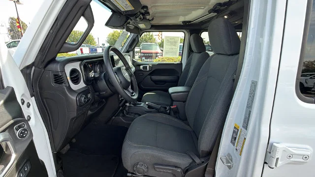 Used 2024 Bright White Clearcoat Jeep Sport S image 32