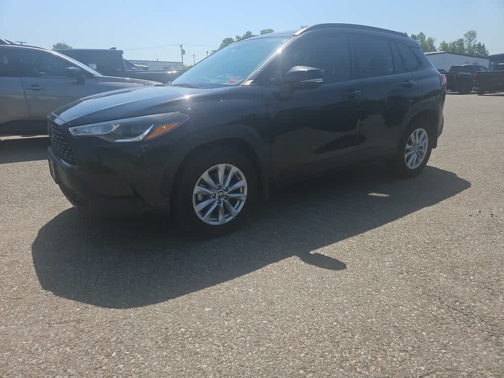 Used 2023 Jet Black Toyota LE image 2