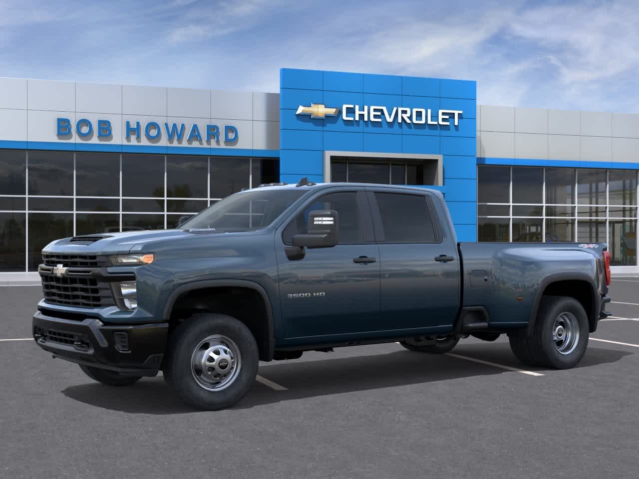 New 2026 Lakeshore Blue Metallic Chevrolet WT DRW image 2