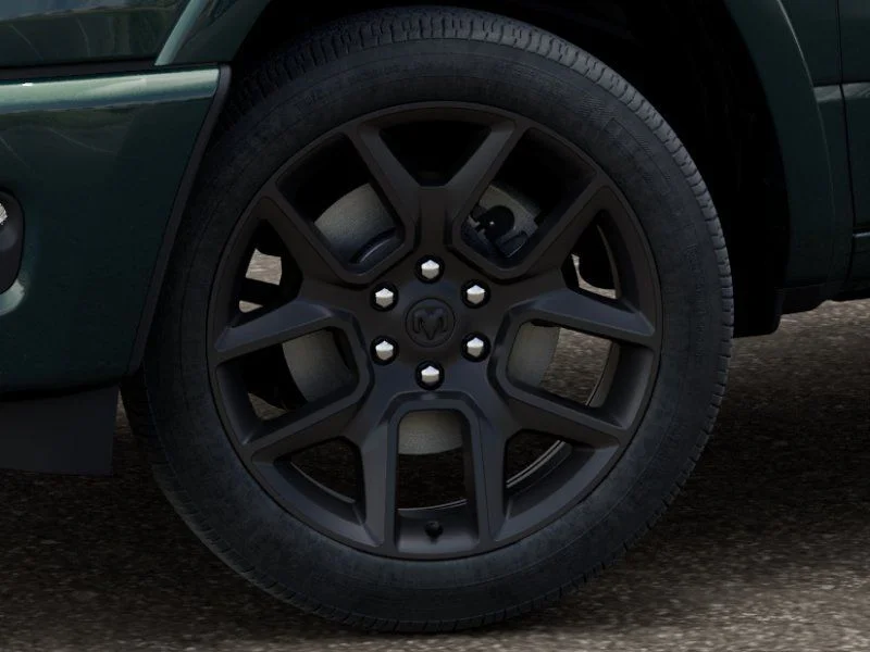New 2026 Serrano-Green Metallic Exterior Paint RAM Laramie image 9