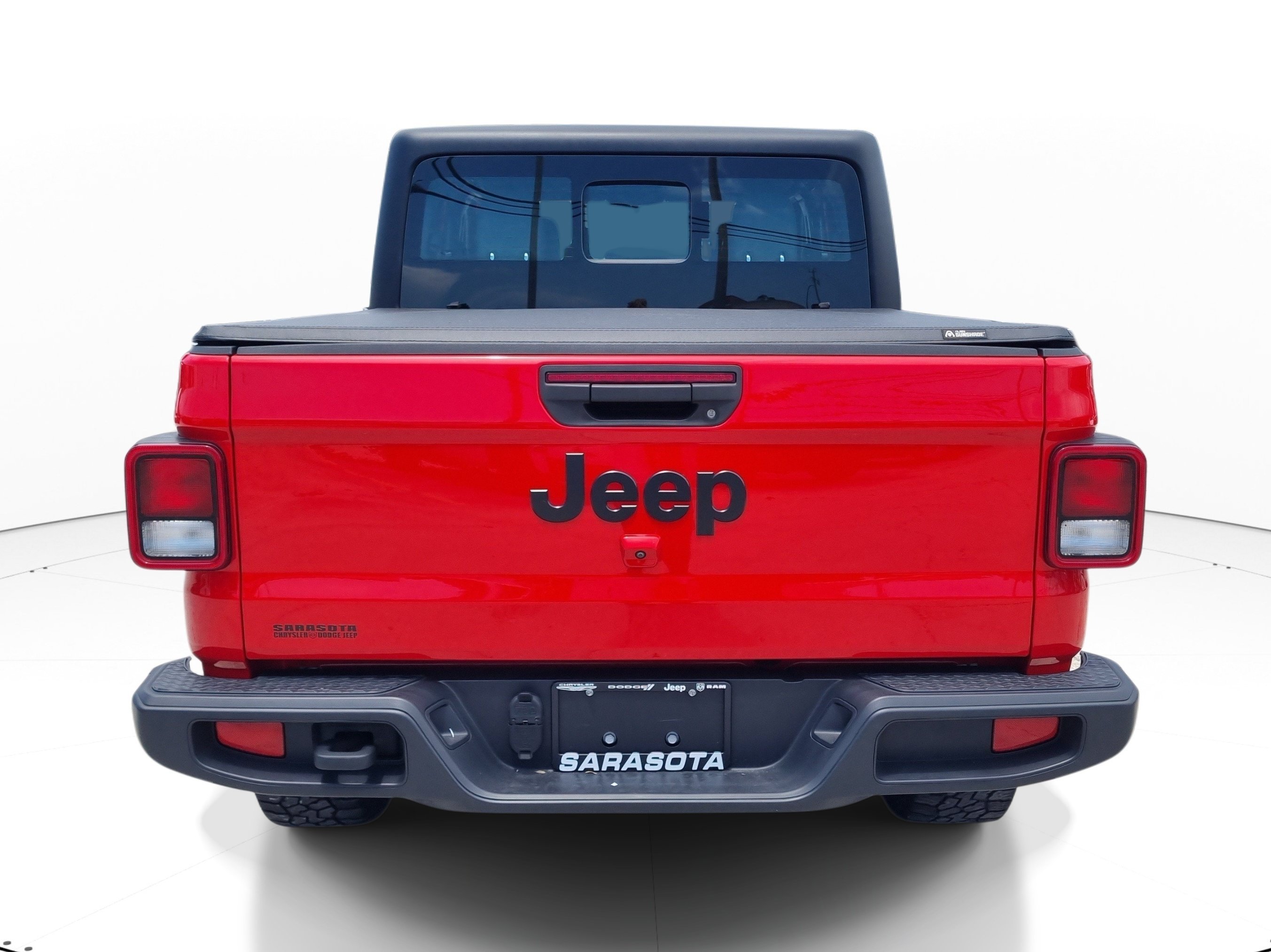 Used 2024 Firecracker Red Clearcoat Jeep Sport image 5