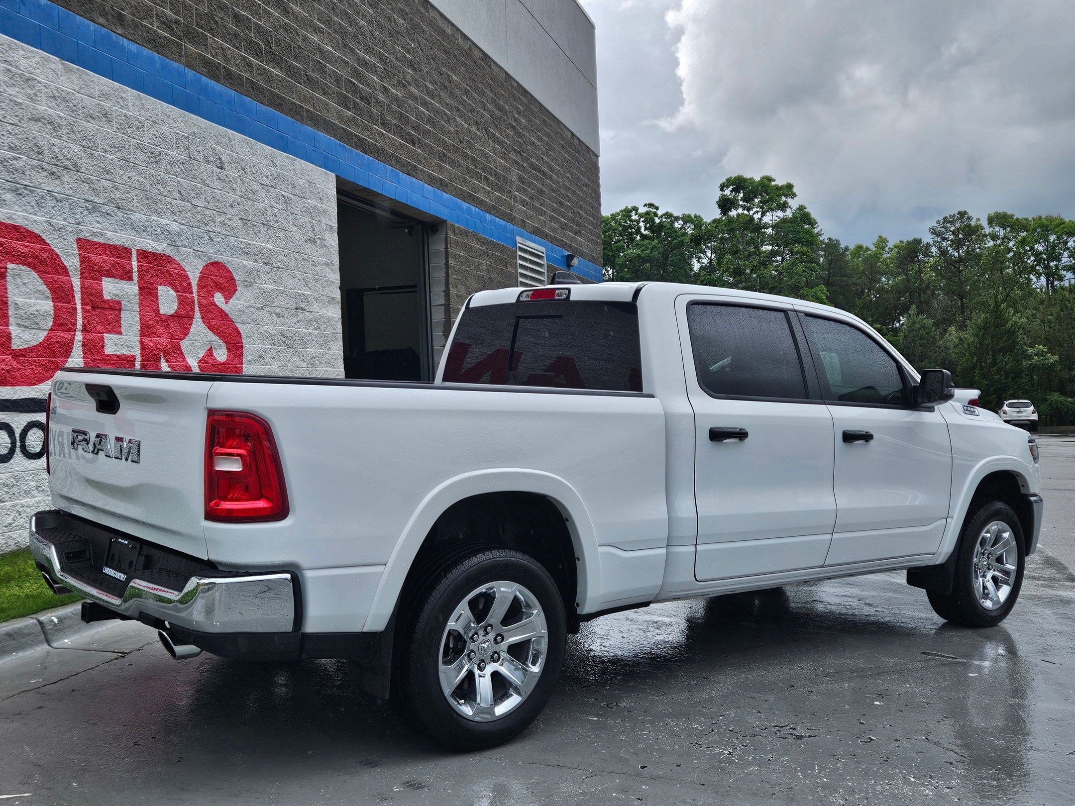 Used 2025 Bright White Clearcoat RAM Big Horn image 7