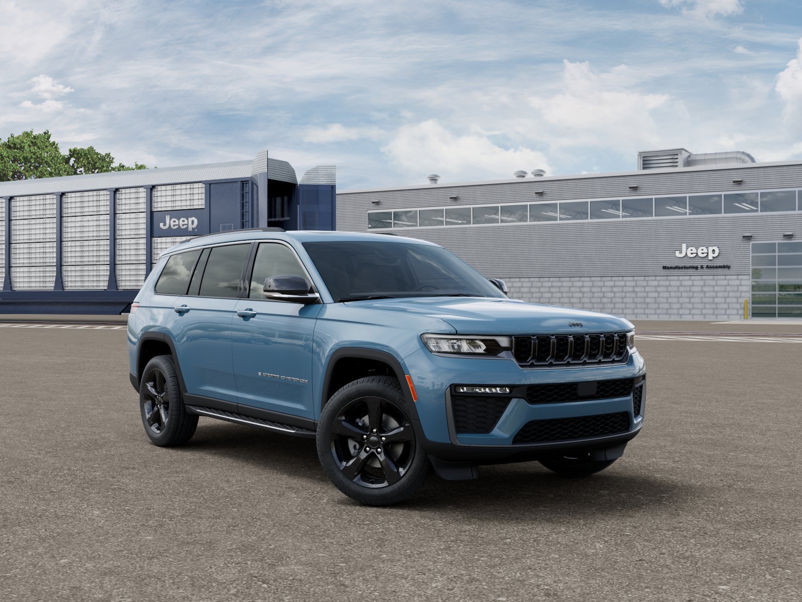 New 2026 Steel Blue Exterior Paint Jeep Limited image 3