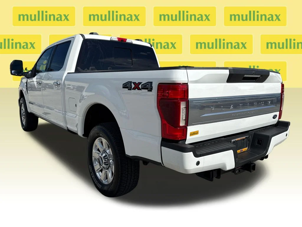 Used 2021 White Ford Platinum image 9