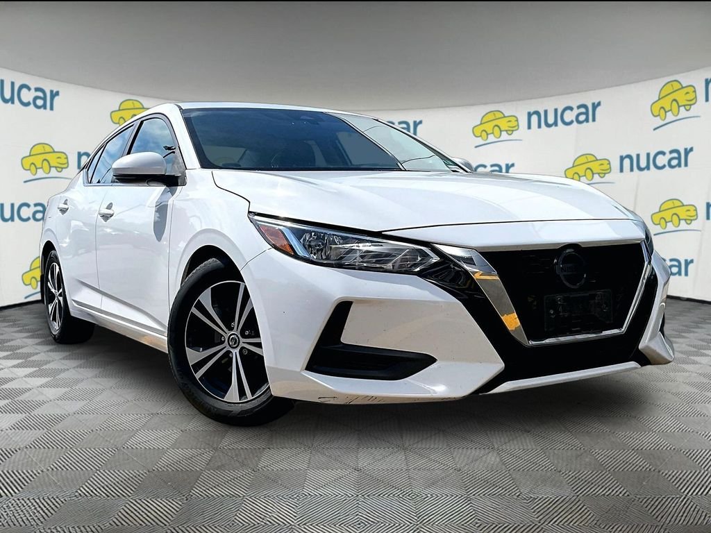 Used 2020 White Nissan SV image 1