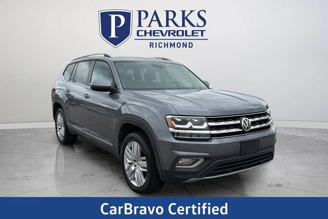 Certified Used 2019 Gray Volkswagen SEL image 1