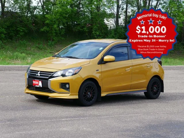 Certified 2024 Mitsubishi Mirage ES with VIN ML32AUHJ3RH009531 for sale in White Bear Lake, Minnesota