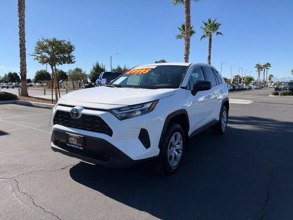 Certified Used 2023 White Toyota LE image 3
