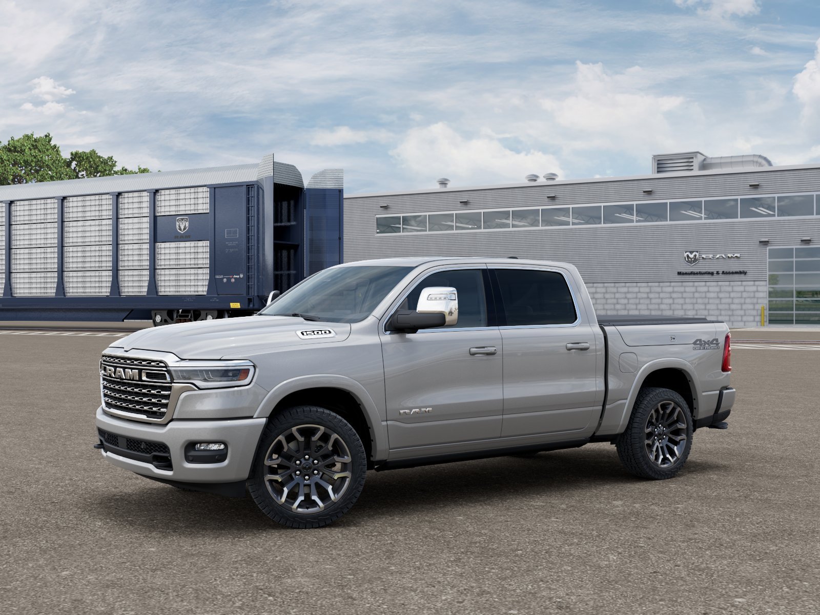 New 2026 Silver Zynith Exterior Paint RAM Limited image 1