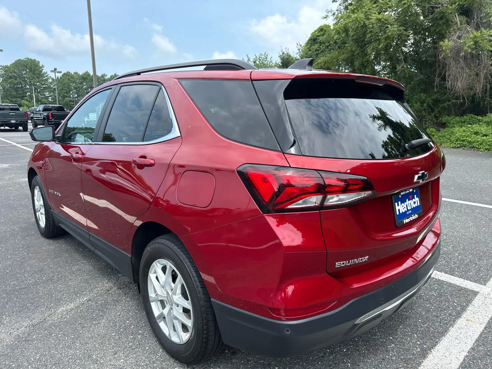 Used 2023 Radiant Red Tintcoat Chevrolet LT image 3