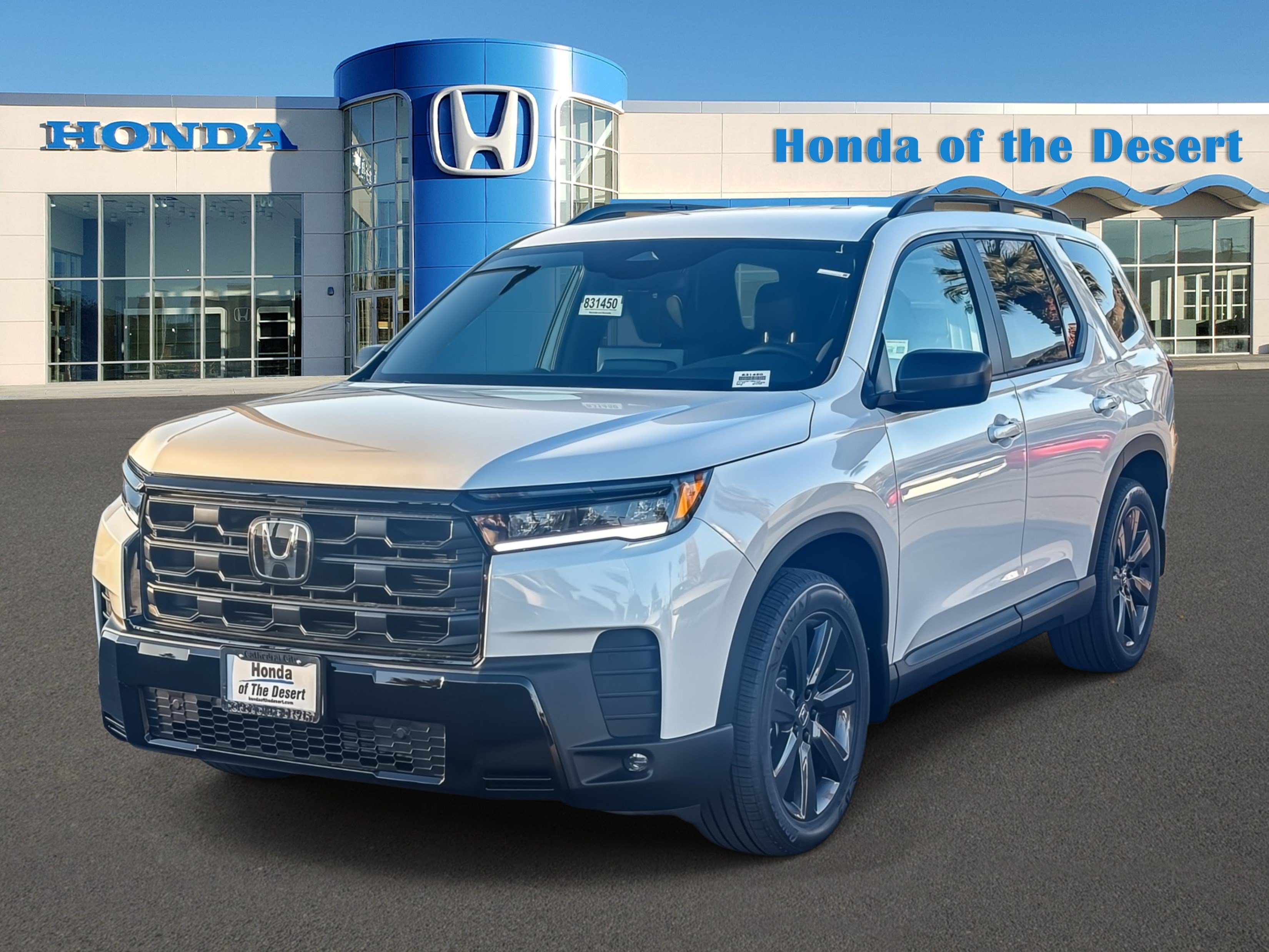 New 2026 Platinum White Pearl Honda Sport image 3