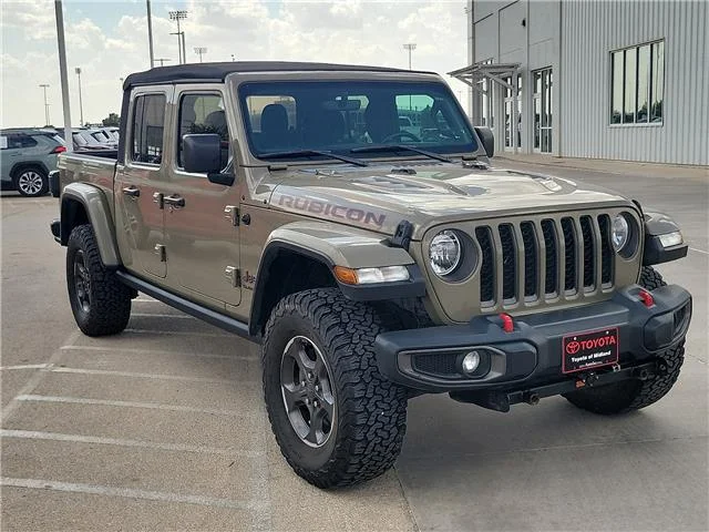 Used 2020 Gobi Clearcoat Jeep Rubicon 4x4 Crew Cab 5 ft. box image 5