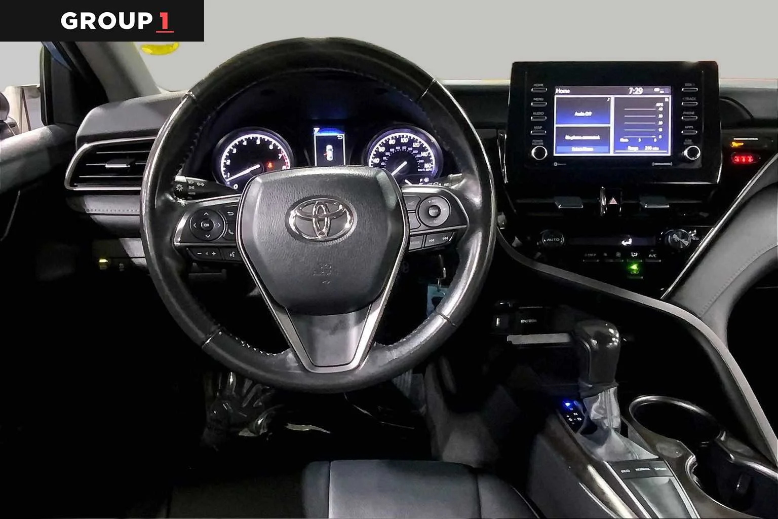 Certified Used 2024 Cavalry Blue Toyota SE image 6