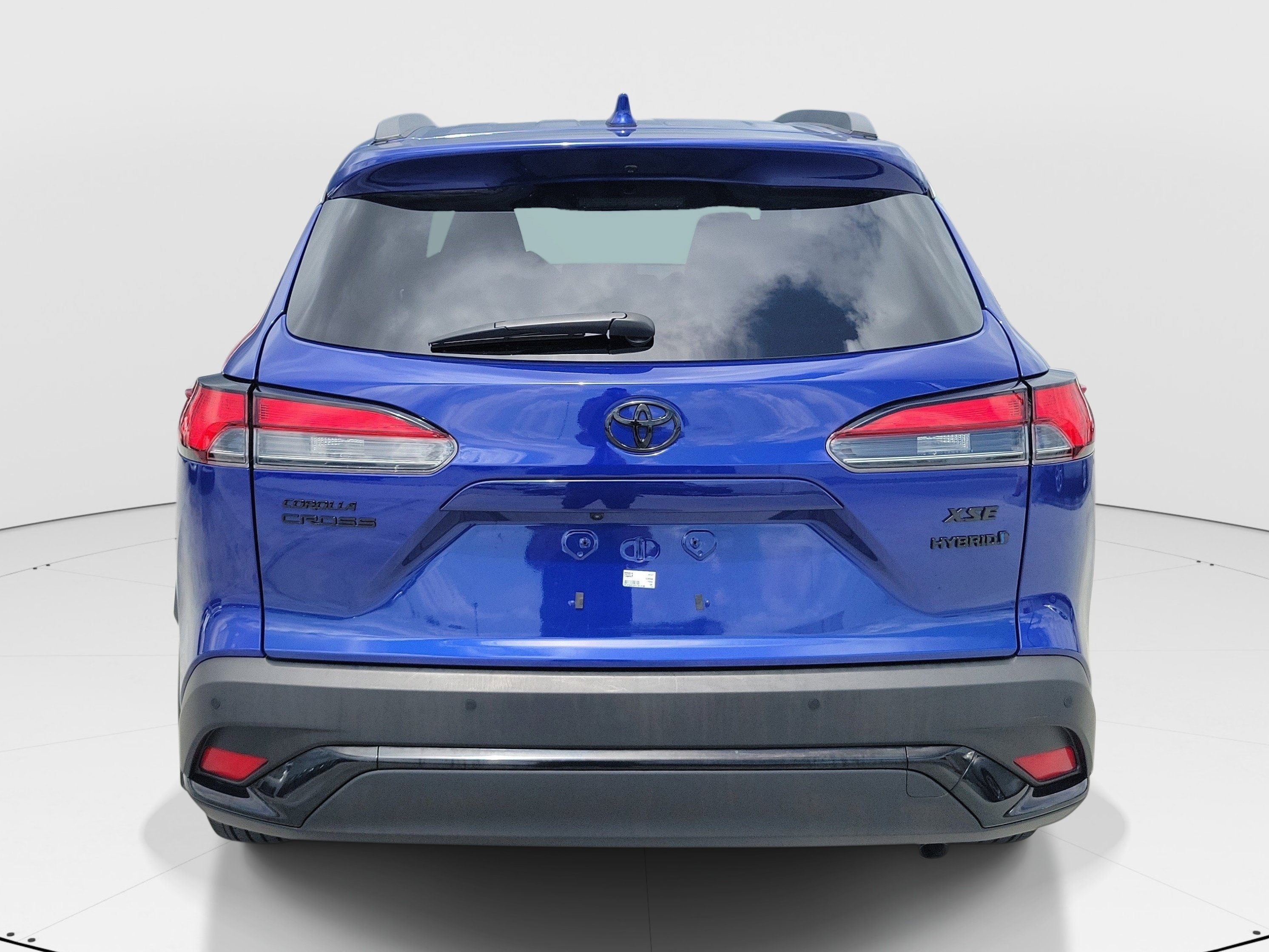 Used 2024 Blue Toyota Hybrid XSE image 5