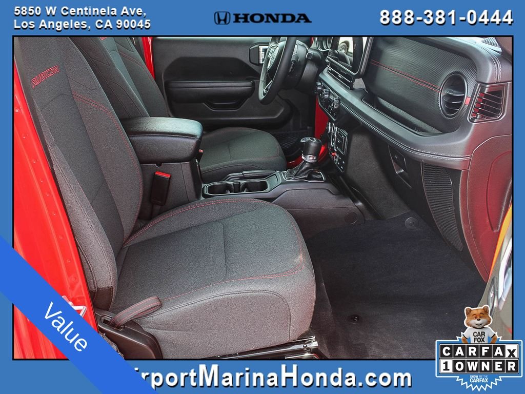 Used 2025 Red Clearcoat Jeep Rubicon image 23