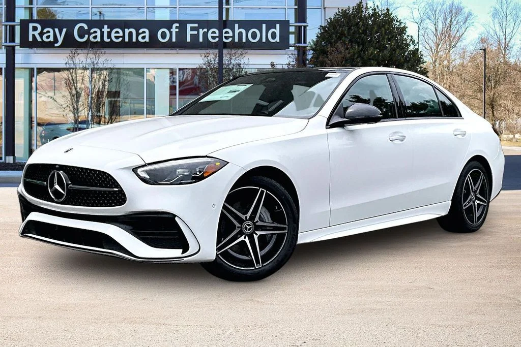 New 2026 White Mercedes-Benz C 300 image 1