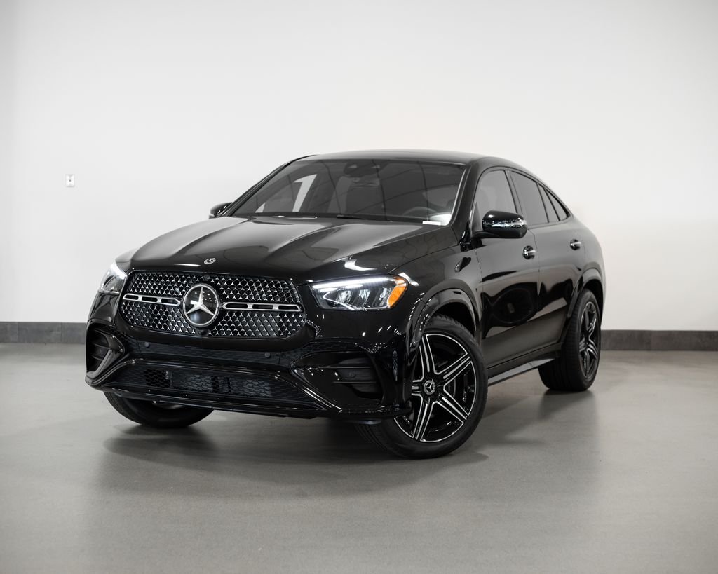 New 2026 Obsidian Black Metallic Mercedes-Benz GLE 450 Coupe image 1