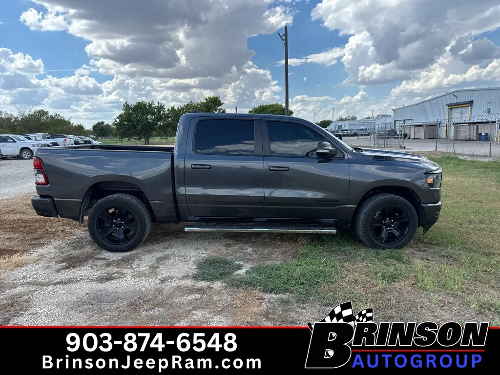 Used 2021 Granite Crystal Metallic Clearcoat Ram Big Horn image 6