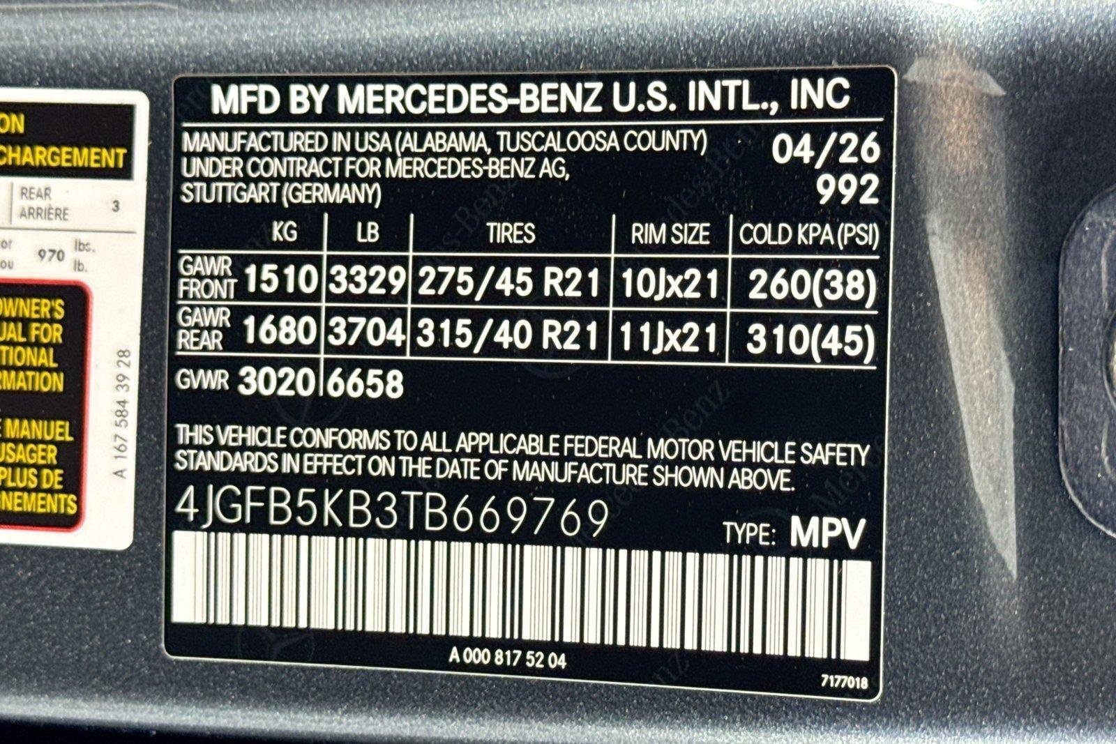 New 2026 Selenite Grey Metallic Mercedes-Benz GLE 450 image 30