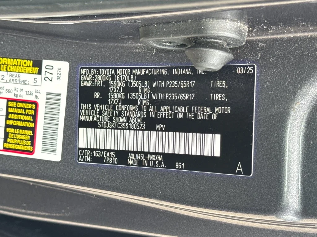 Used 2025 Gray Toyota XLE image 49