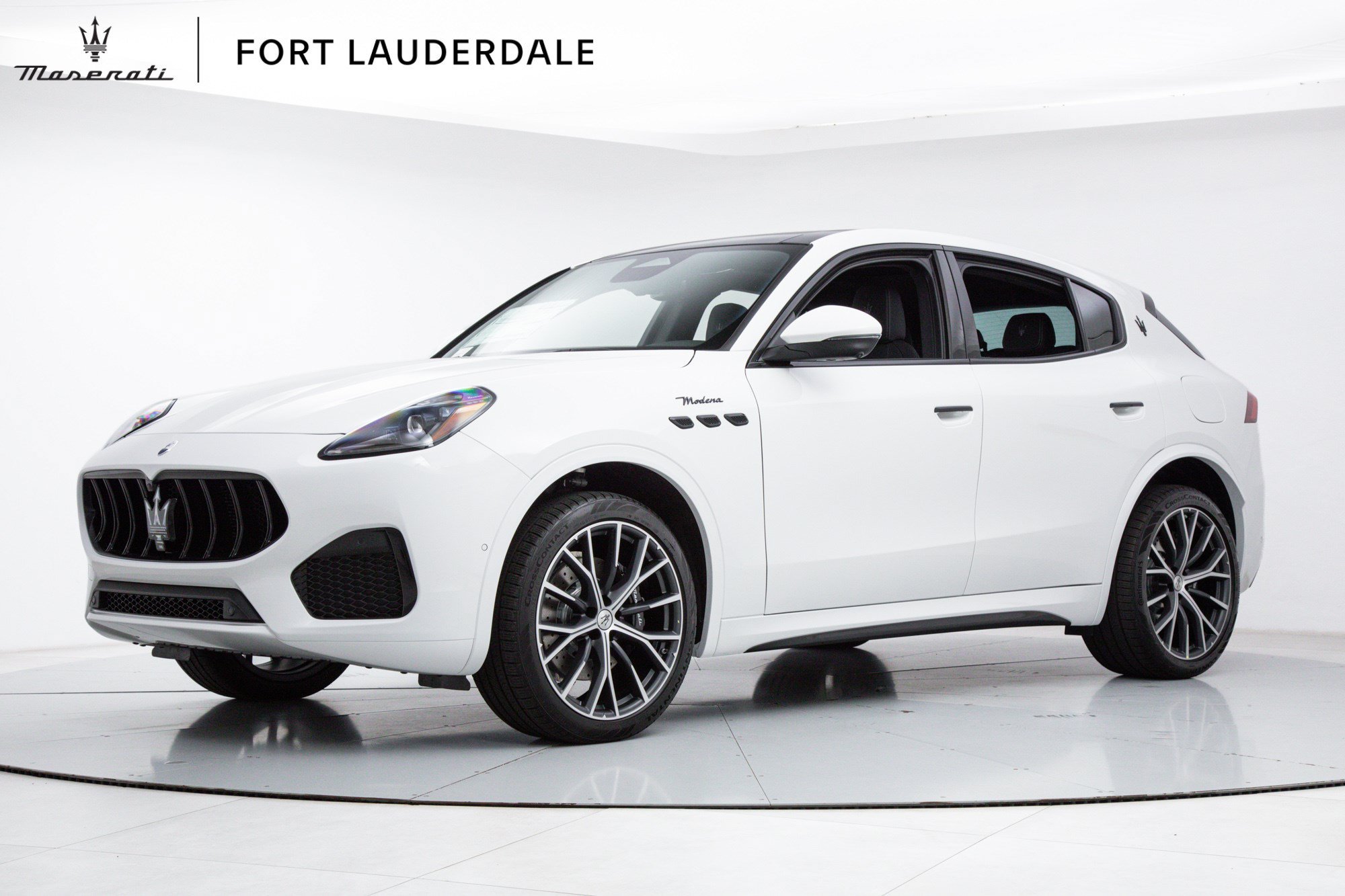 New 2026 White Maserati Modena image 1
