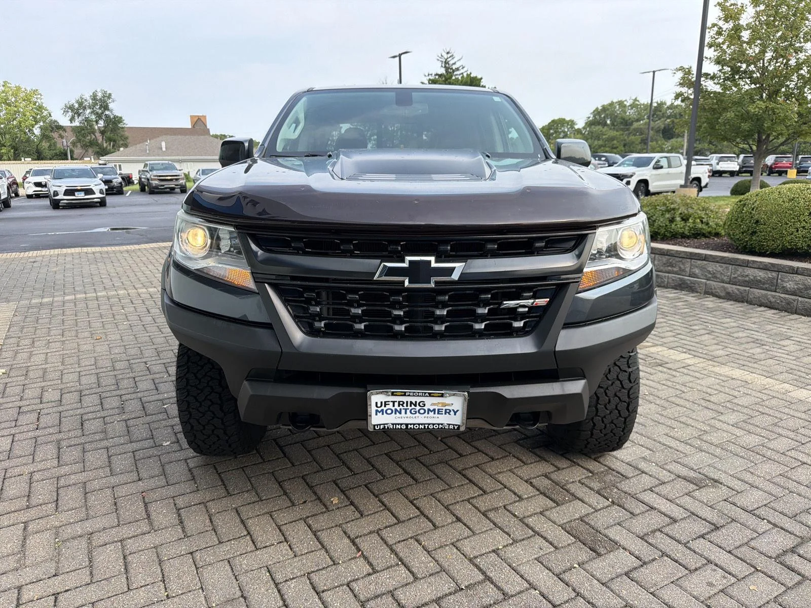 Used 2019 SHADOW GRAY METALLIC Chevrolet 4WD ZR2 image 8