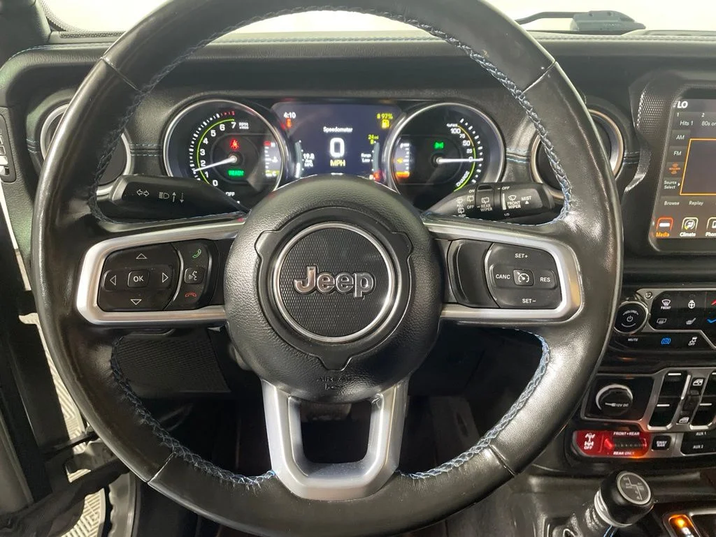 Used 2023 Gray Clearcoat Jeep Rubicon 4xe image 14