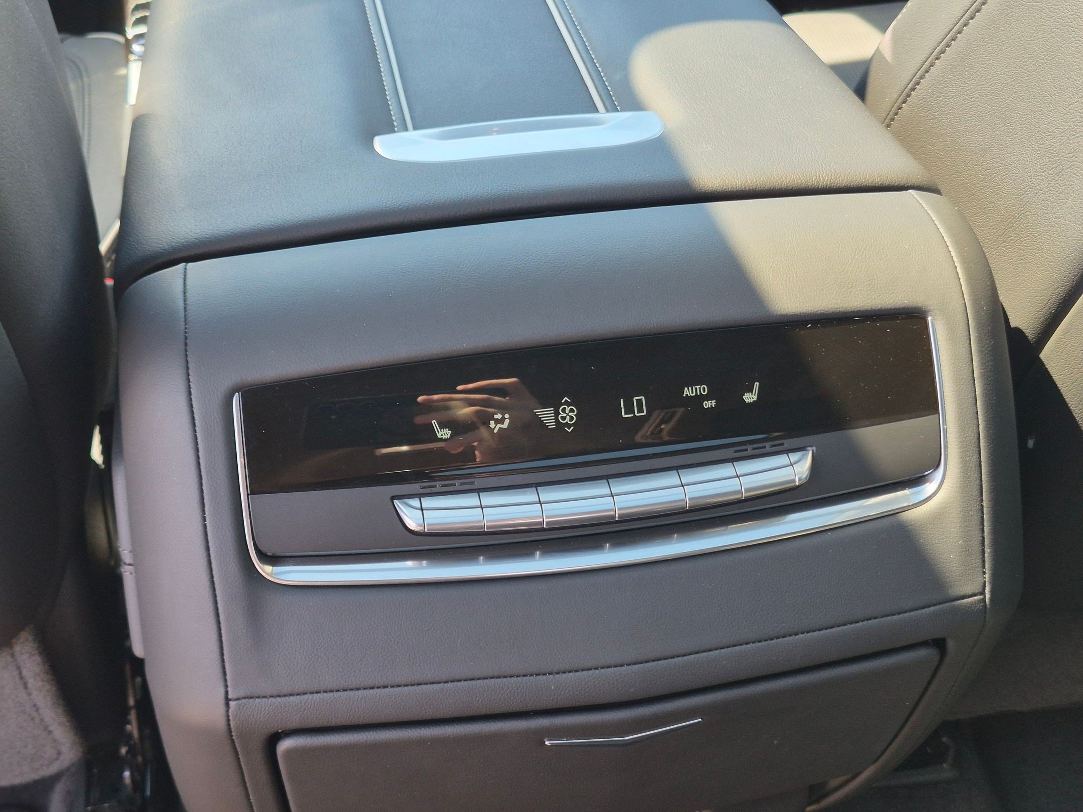 Used 2025 Galactic Gray Metallic Cadillac Premium Luxury image 24