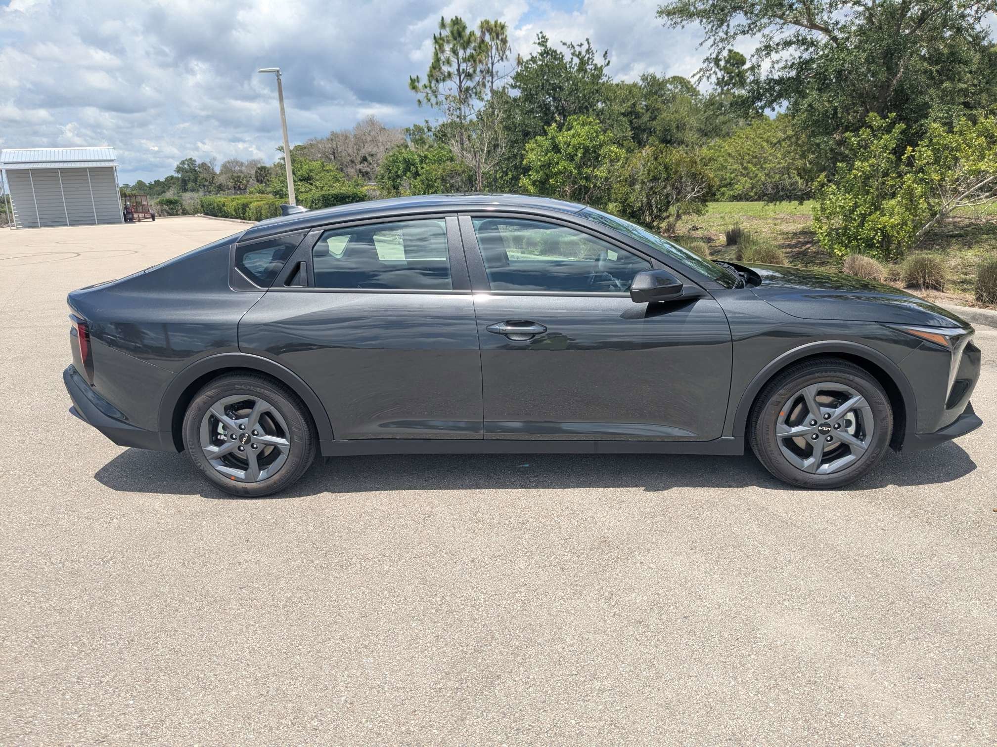 New 2026 Interstellar Gray Kia LXS image 4