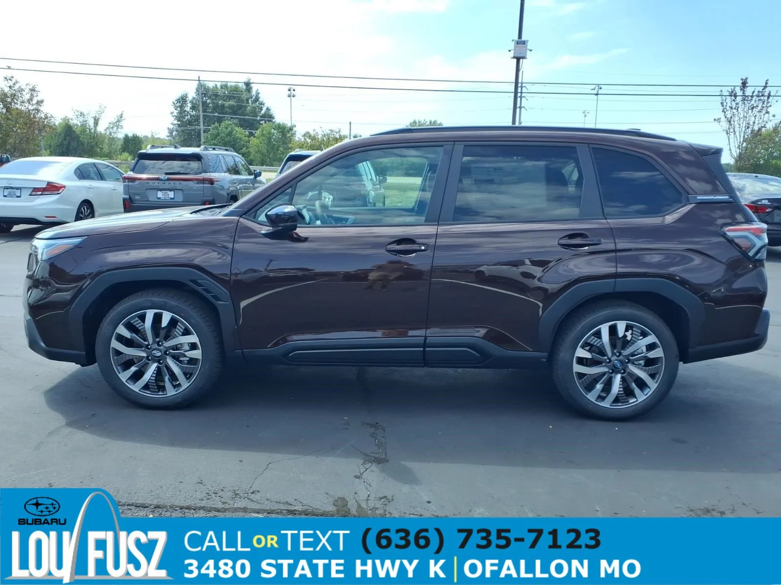 New 2026 DARK MAHOGANY PEARL Subaru Touring image 3