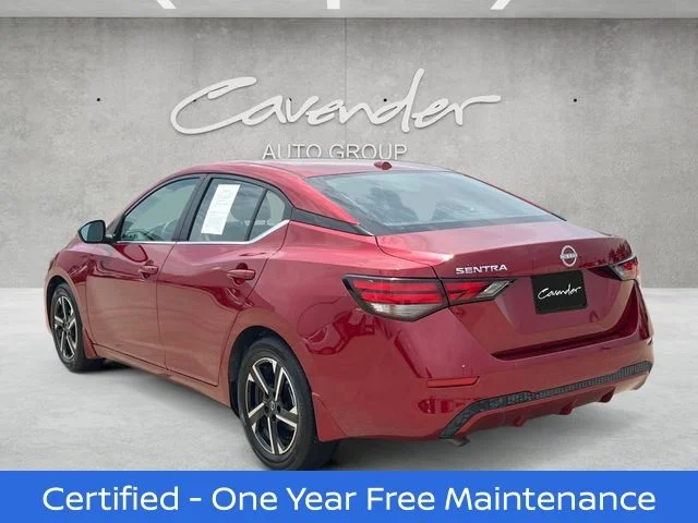 Certified Used 2025 Red Nissan SV image 14